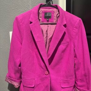 The Limited fuchia blazer